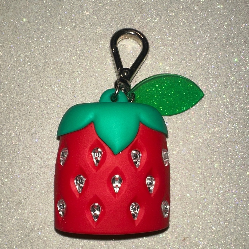 Bath & Body Works Strawberry Pocketbac Holder HTF